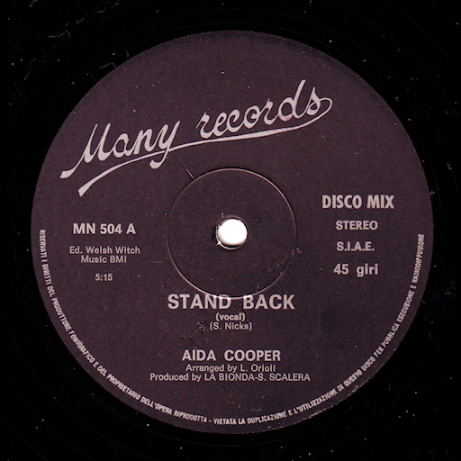 Aida Cooper - Stand Back