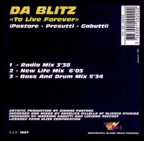 Dablitz - To Live Forever - Classic Remix
