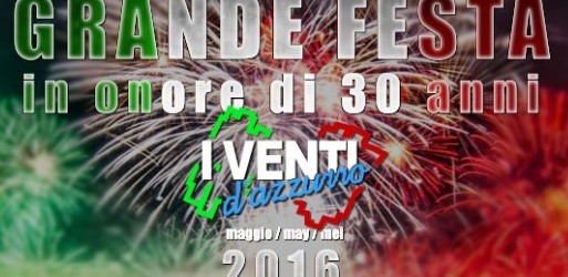 I Venti D’Azzurro 30 Anniversary Party!