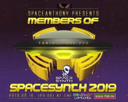 SpaceAnthony  presented –   Members of –                           SpaceSynth  2019 mix 220