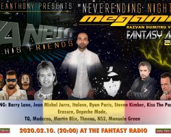 SpaceAnthony  presents exclusiv show !!!   Vanello – Neverending Night  – MegaMix –