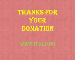 Thank you for your donations !